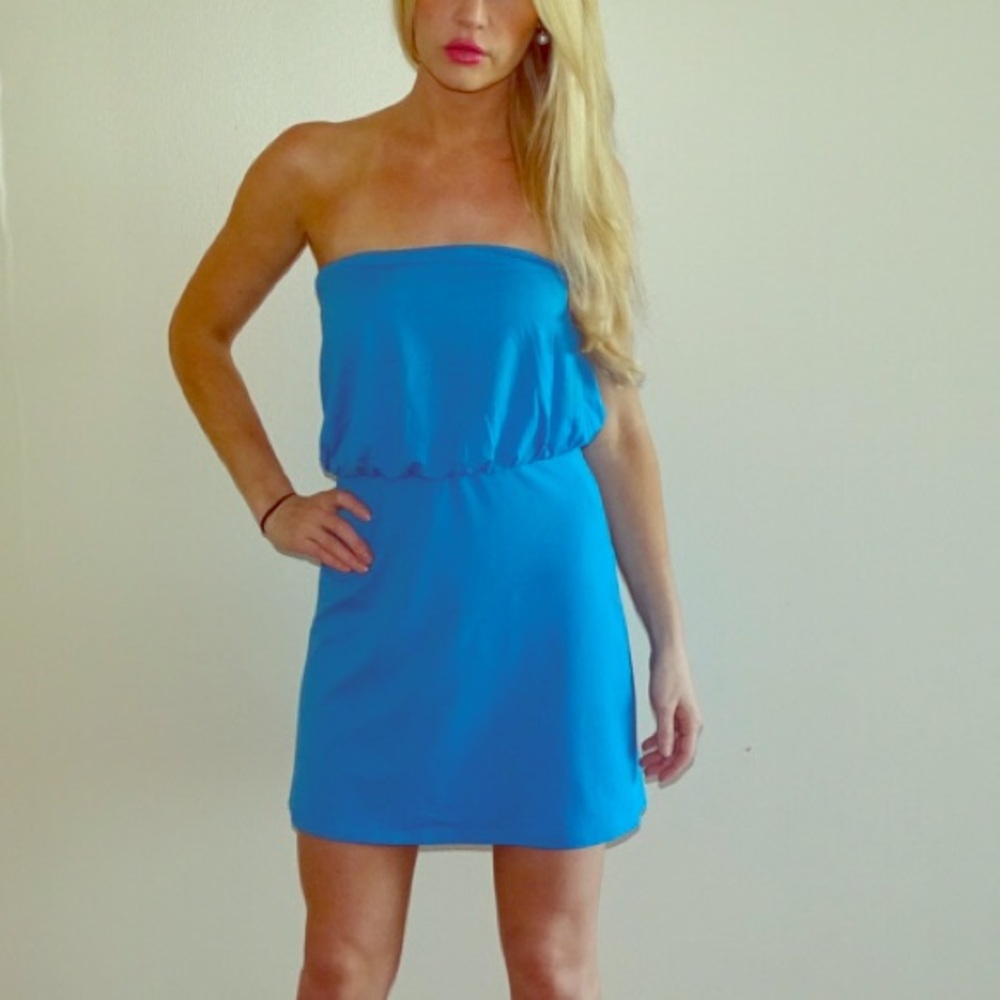 Susana Monaco strapless dress